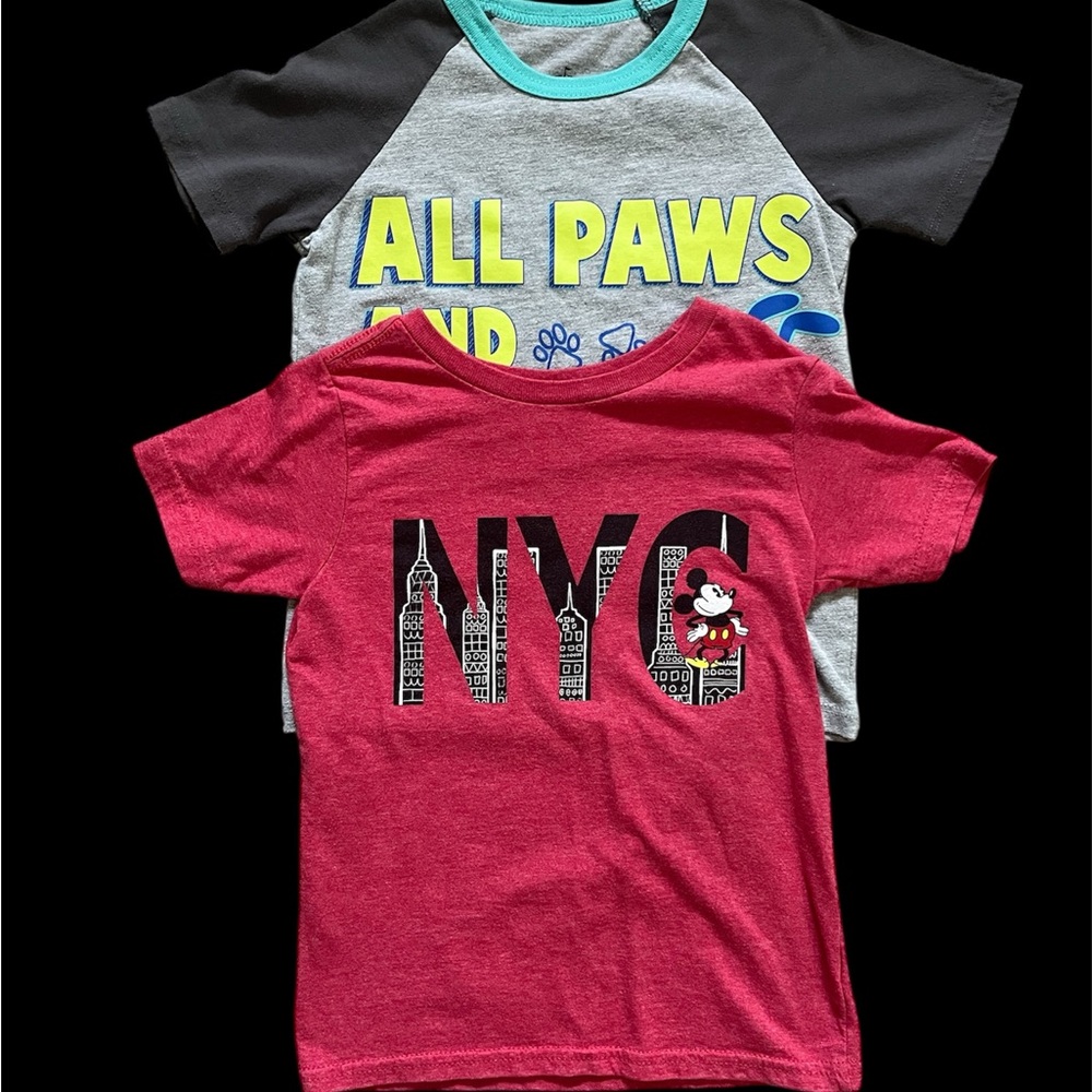 Disney Kids Short Sleeve Tee Set (2)